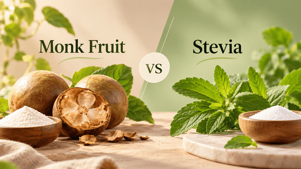 Monk Fruit vs Stevia: What's the Difference and Which Should You Choose? - Trugar Sweeteners