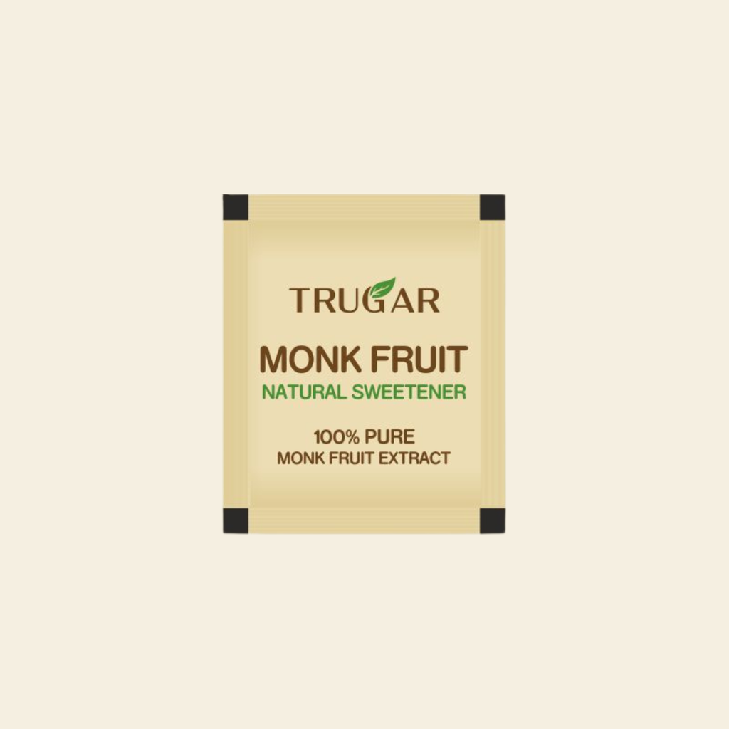 Trugar Natural Monk Fruit Sweetener 50 Sachets | Pack of 3