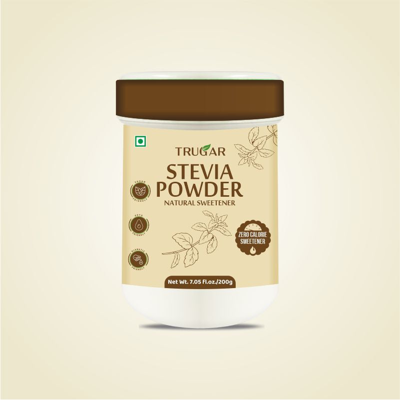 Trugar Best Natural Stevia Sugar Powder 200gm