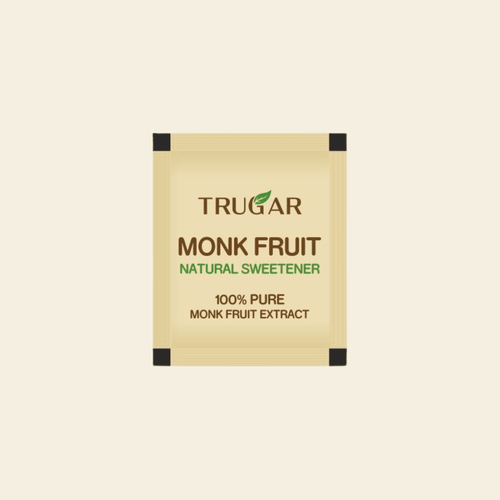 Trugar Natural Monk Fruit Sweetener 50 Sachets | Pack of 3 - Trugar Sweeteners
